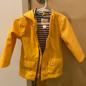 COPY - Cat & Jack yellow raincoat